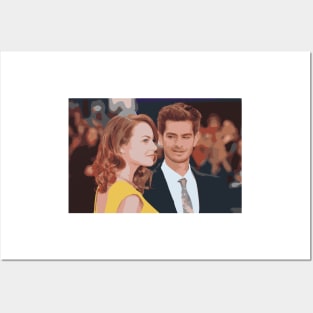 Andrew Garfield and Emma Stone Posters and Art